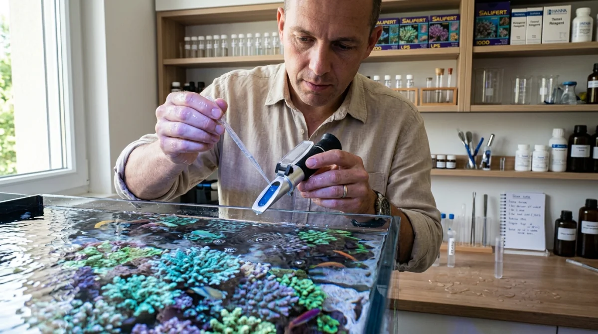 Les paramètres de l'eau de mer à contrôler régulièrement